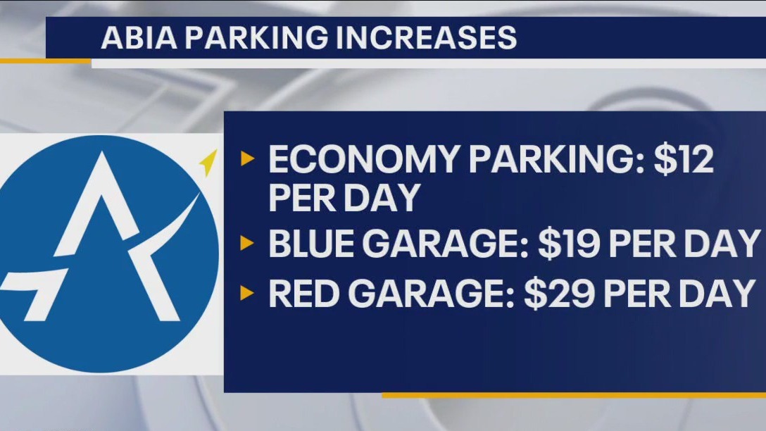 ABIA raising parking prices